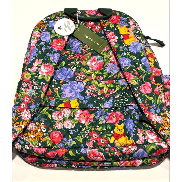 Vera Bradley Disney Winnie Pooh Springtime Floral Bancroft Backpack EXACT NWT main image 7